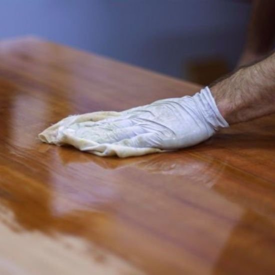 Wooden Table Polishing